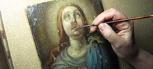 Restoration of paintings